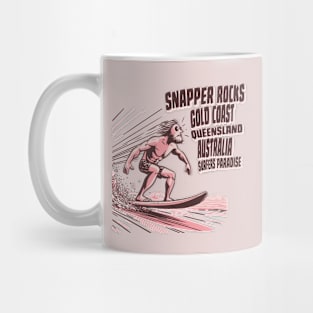 Snapper Rocks Gold Coast Australia surfing Mug